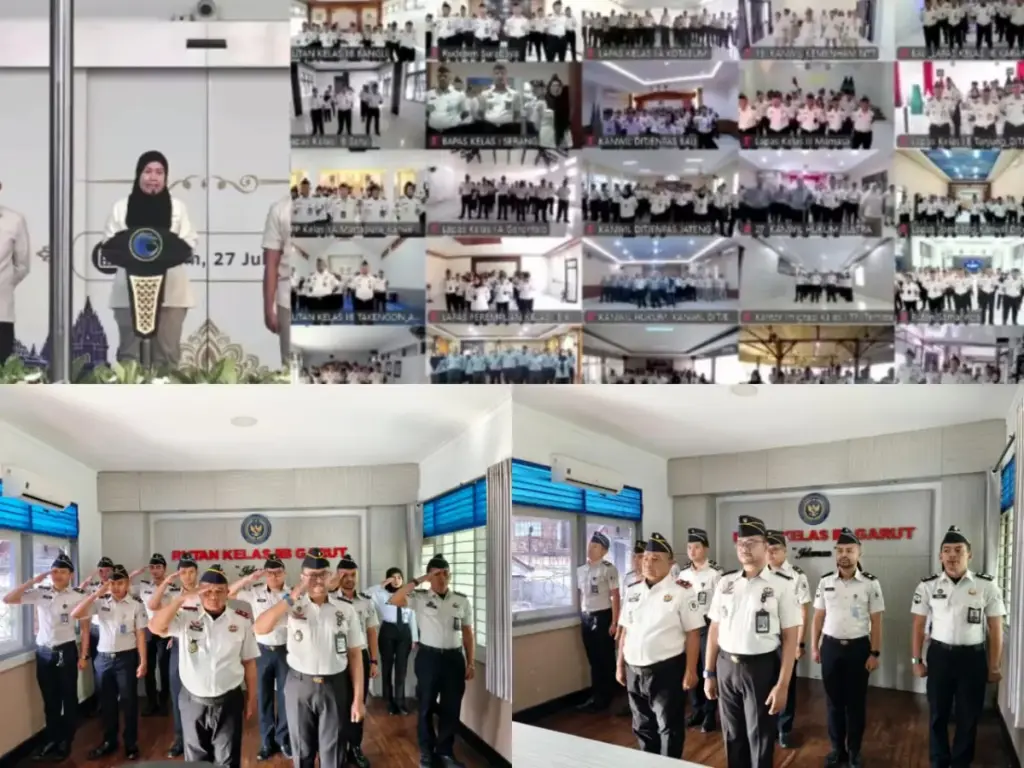 Rutan Garut Ikuti Apel Bersama Juli 2026, Perkuat Sinergi dan Komitmen Pelayanan istimewa