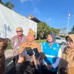 Pemkab Garut menerima bantuan Alkes USG Portable dari PLN dan BCA Garut. (Rizka/Radar Garut)