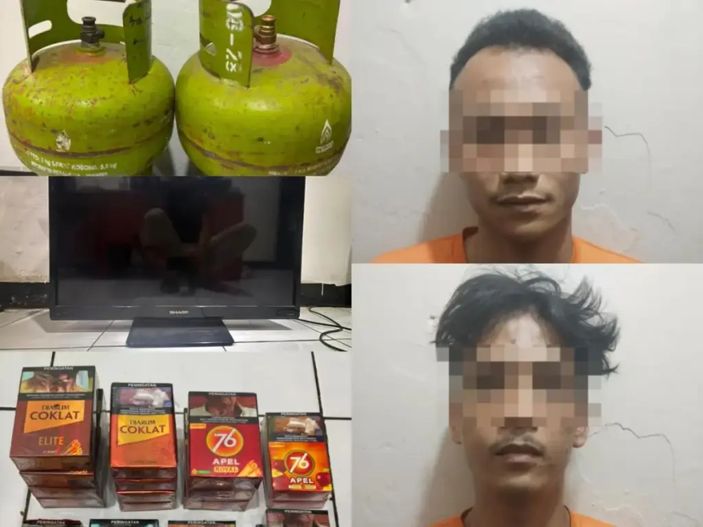 Bobol Warung, 2 Pemuda Diamankan Polisi istimewa