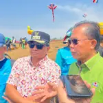 Tim Pelayang Asal Malaysia pada GIKF 2026, Datok A.Rahim (Kanan Baju Hijau). (Rizka/Radar Garut)
