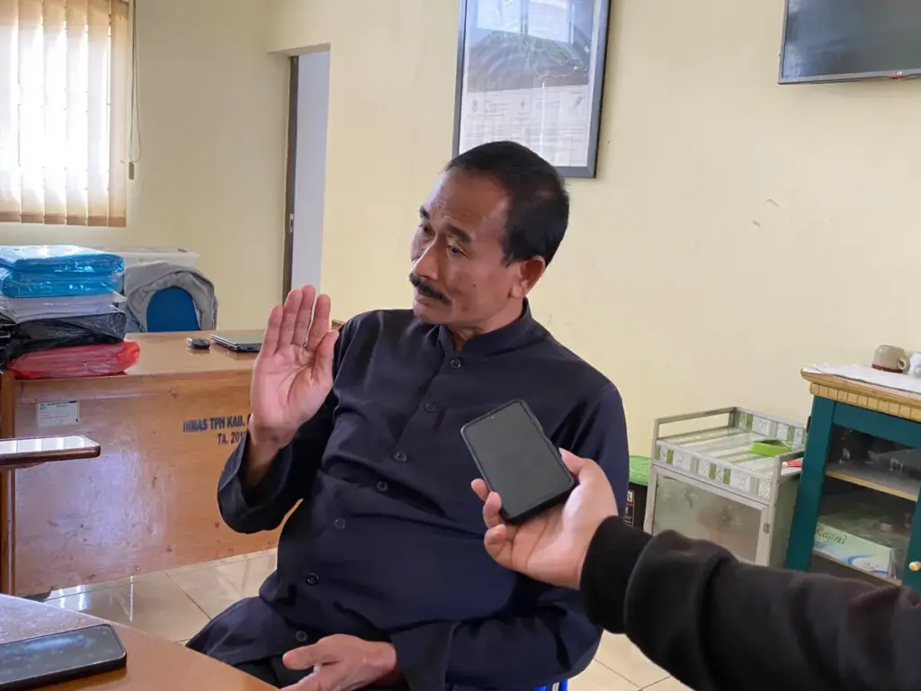 Program Ketahanan Pangan Nasional Ditengah Efisiensi, Garut Dapat Bantuan 216 Titik Irigasi Perpompaan Sekretaris Dinas Pertanian Kabupaten Garut, Dedi. (Rizka/Radar Garut)