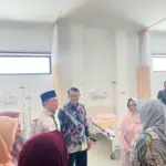 Bupati Garut Monitoring Grand Opening Klinik Utama Armina di Kecamatan Samarang. (Rizka/Radar Garut)