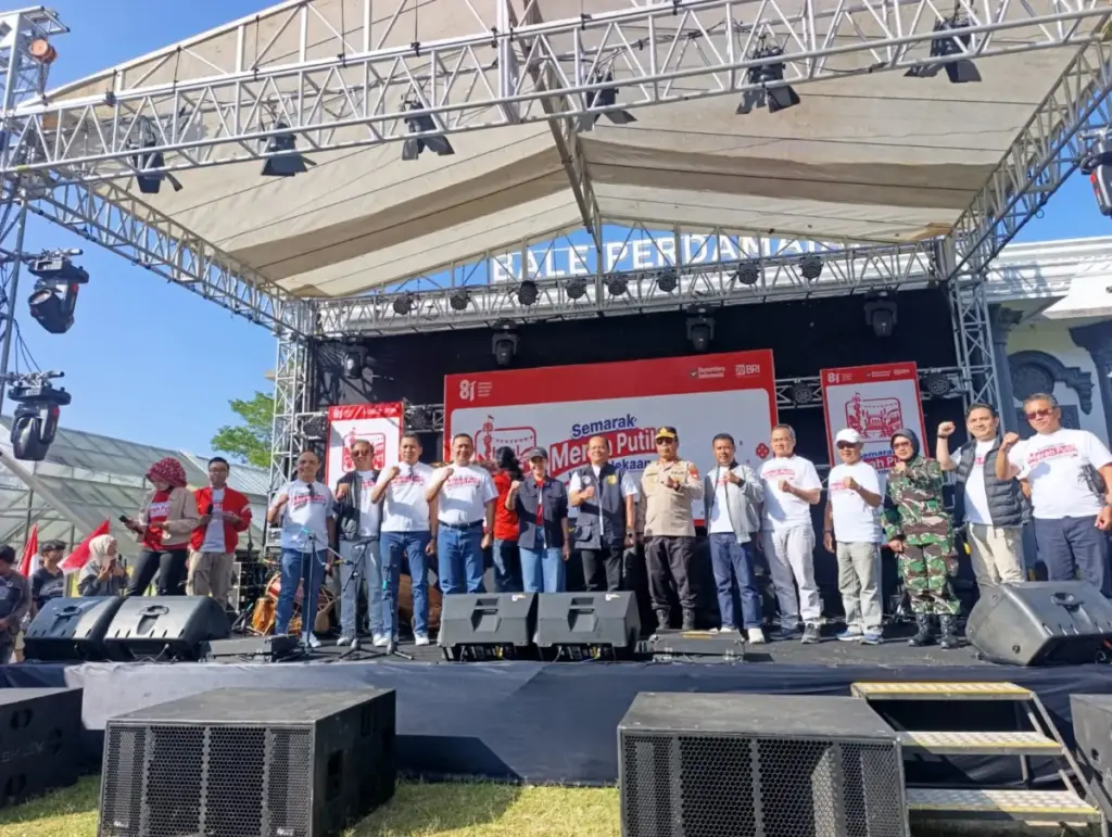 BRI Gelar Semarak Merah Putih Kemerdekaan di Desa BRILIAN Sukalaksana Garut Radar Garut
