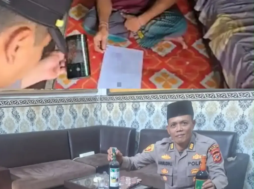 Polisi Garut Gerebek Gudang Miras di Cibatu, 308 Botol Berbagai Merek Diamankan (Istimewa)