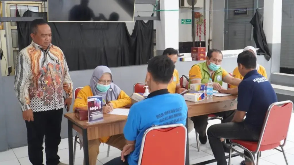 Semarak HUT ke-81 RI, Rutan Garut Periksa Kesehatan 200 Warga Binaan istimewa