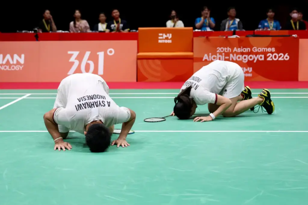 Dua Ganda Indonesia Tembus Final Bulu Tangkis Asian Games 2026, Asa Medali Emas Membara (Disways)