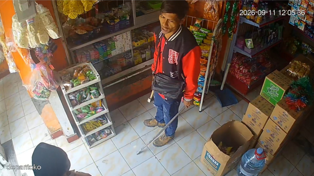 Ancam Penjaga Warung di Leles, Enday Diamankan Polisi istimewa