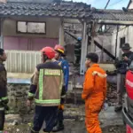 Kebakaran Rumah di Desa Mekarsari, Kecamatan Cilawu, Kabupaten Garut. (Istimewa)