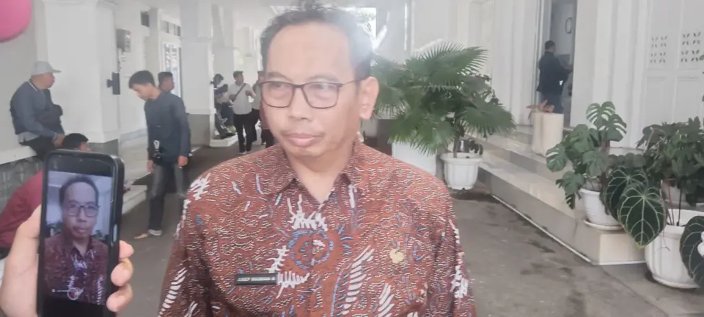 Dewan Pendidikan Laporkan Rencana Rakornas, Garut Dipercaya Jadi Tuan Rumah Kepala Dinas Pendidikan Kabupaten Garut, Asep Wawan Budiman. (Ale/Radar Garut)