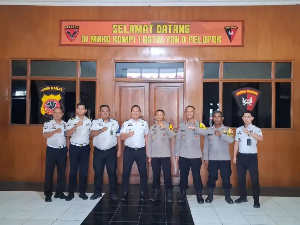 Perkuat Pengamanan Rutan, Karutan Garut Bangun Sinergi dengan Brimob istimewa