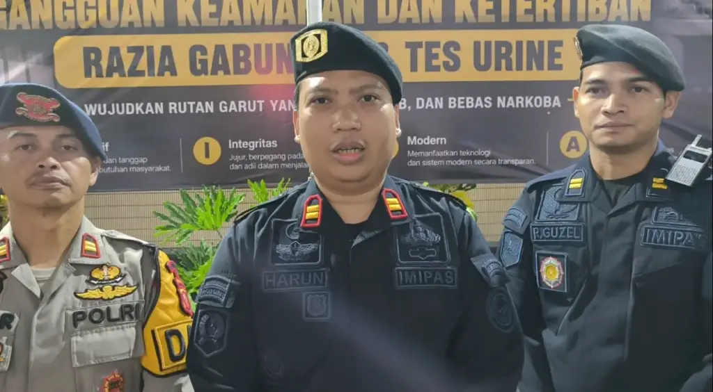 Cegah Potensi Gangguan Keamanan, Rutan Garut Gelar Sidak ke Kamar Hunian Warga Binaan Radar Garut