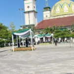 Upacara Hari Santri Nasional di Kabupaten Garut. (Rizka/Radar Garut)