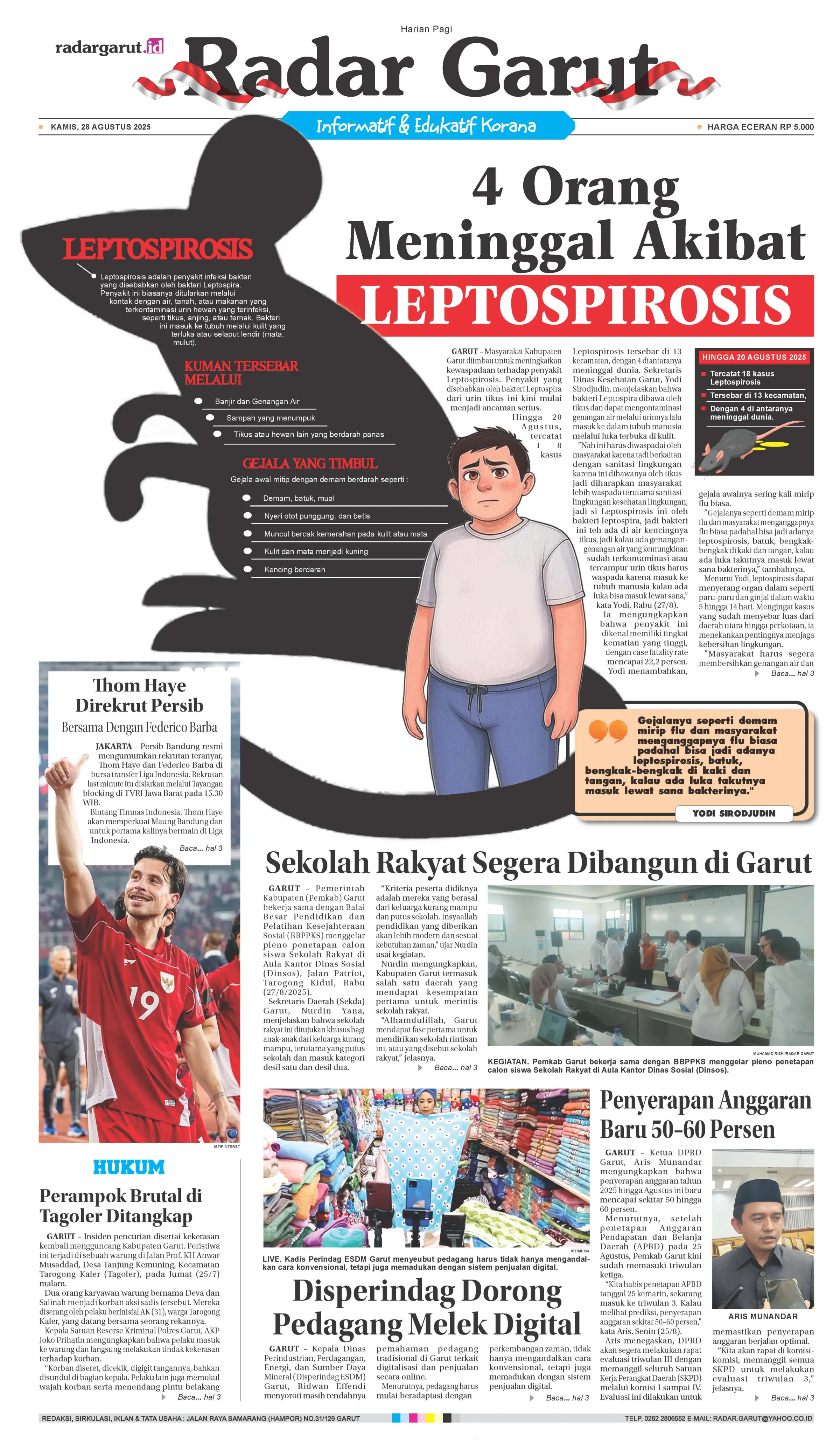 KAMIS, 28 AGUSTUS 1 HL OK