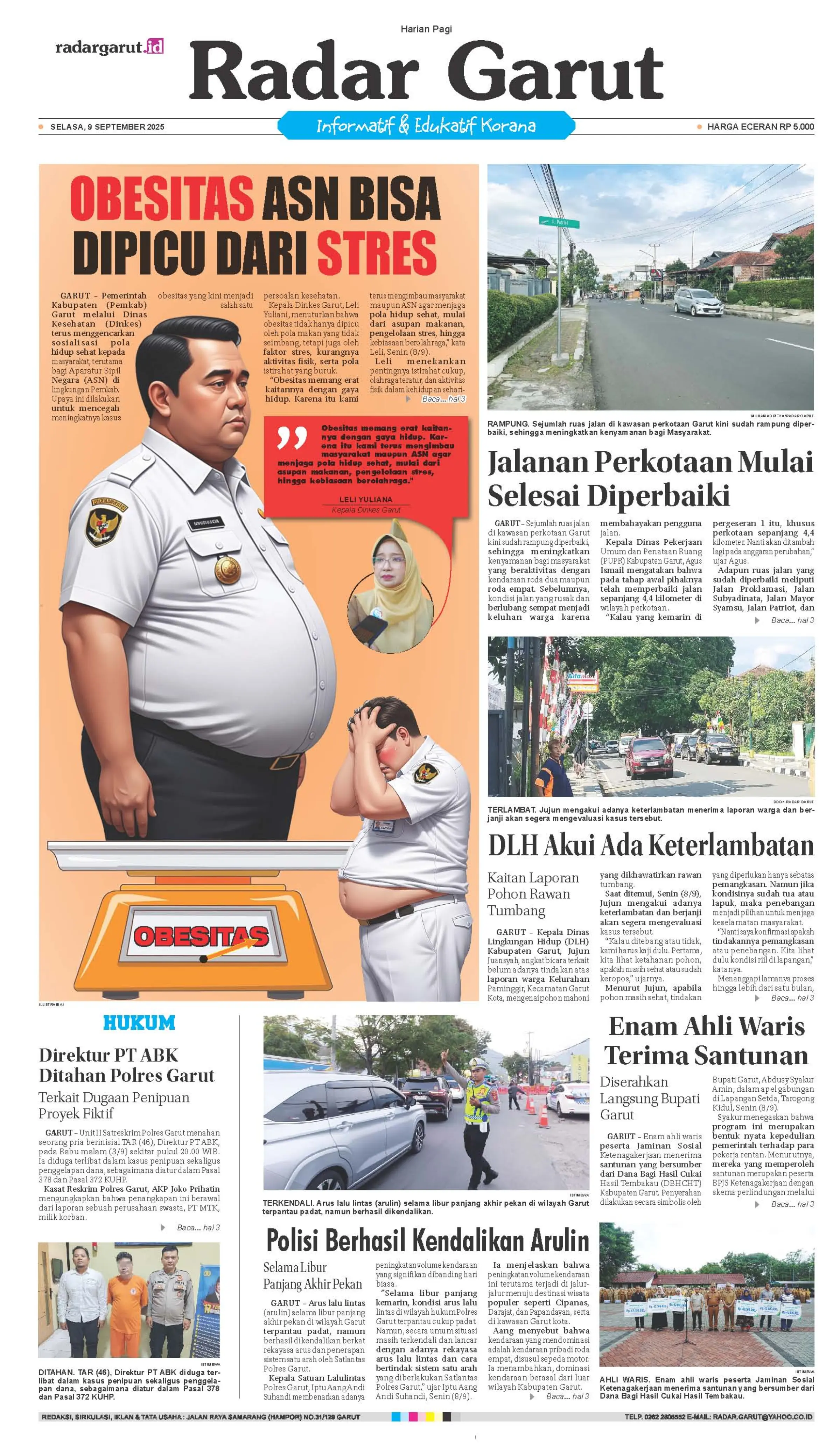 SELASA, 9 SEPTEMBER 1 HL