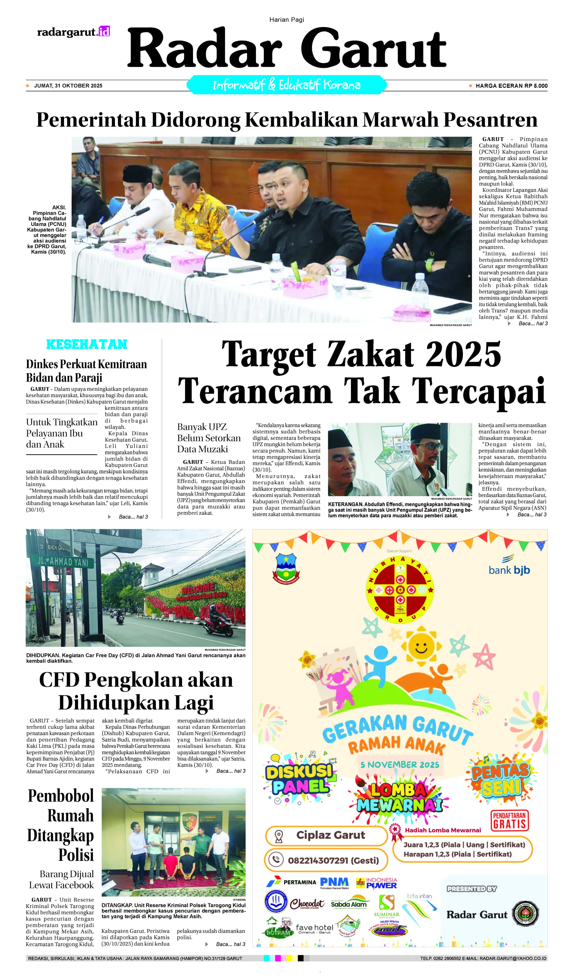 JUMAT, 31 OKTOBER 1 HL