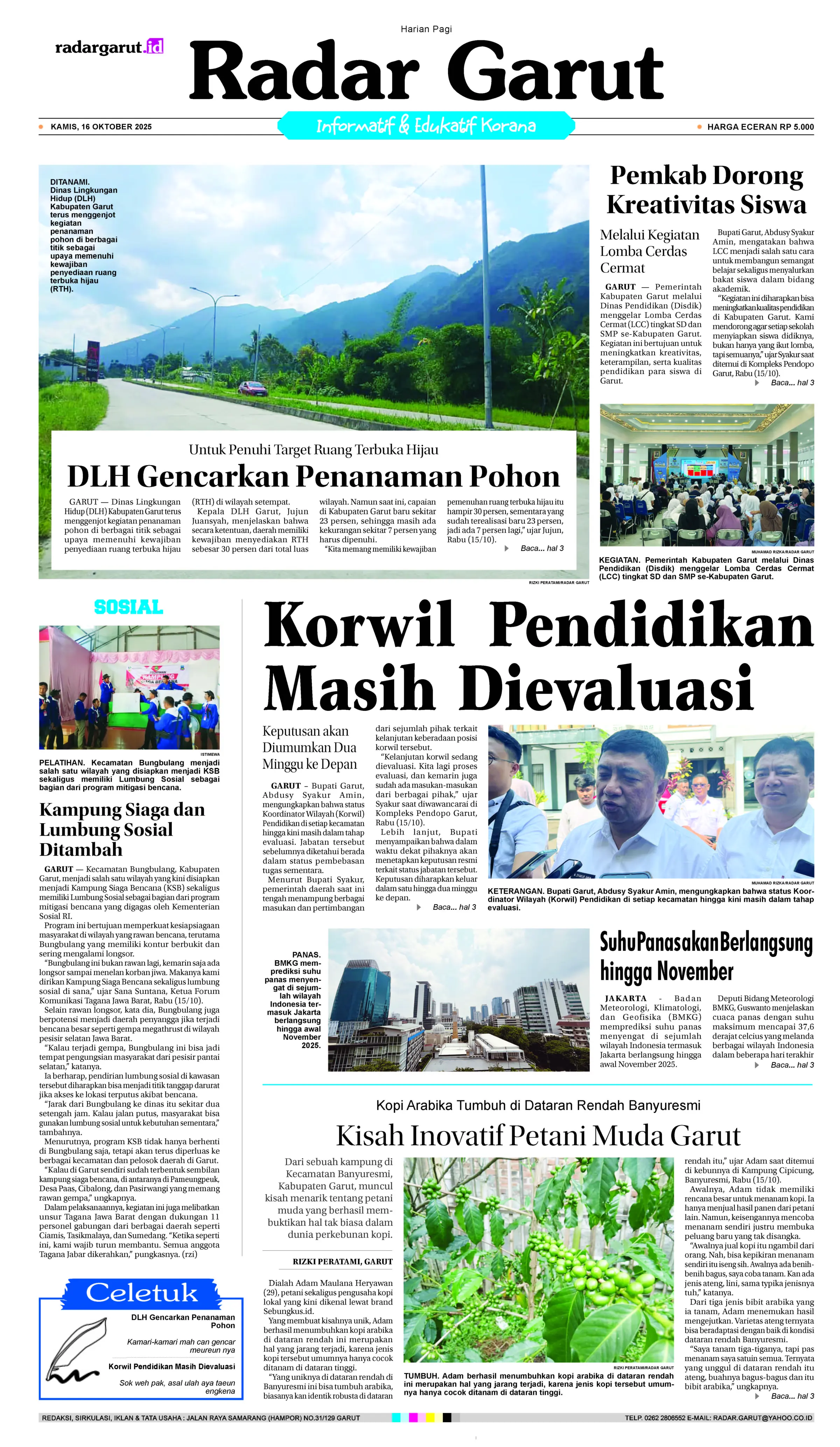 KAMIS, 16 OKTOBER 1 HL