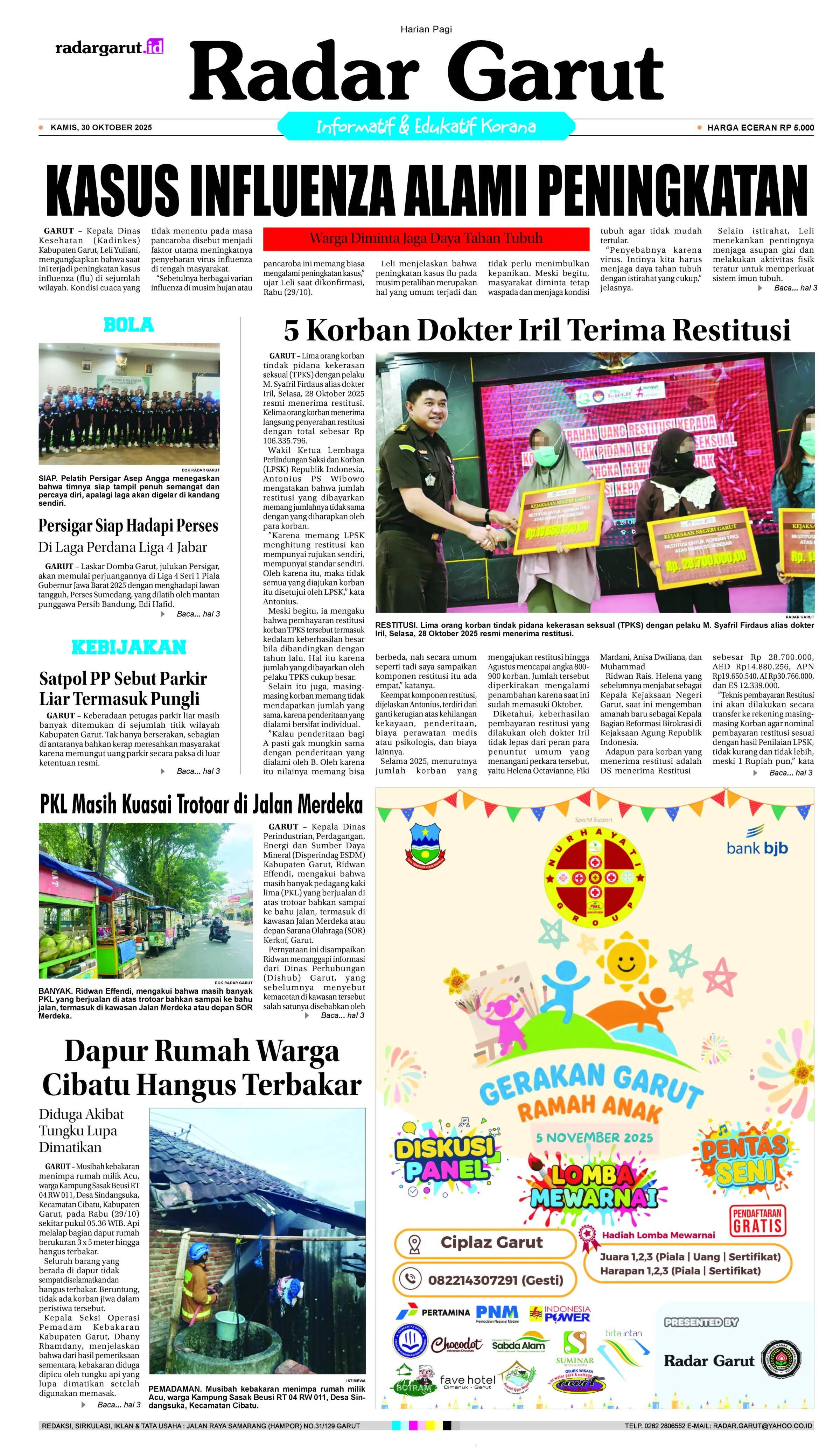 KAMIS, 30 OKTOBER 1 HL