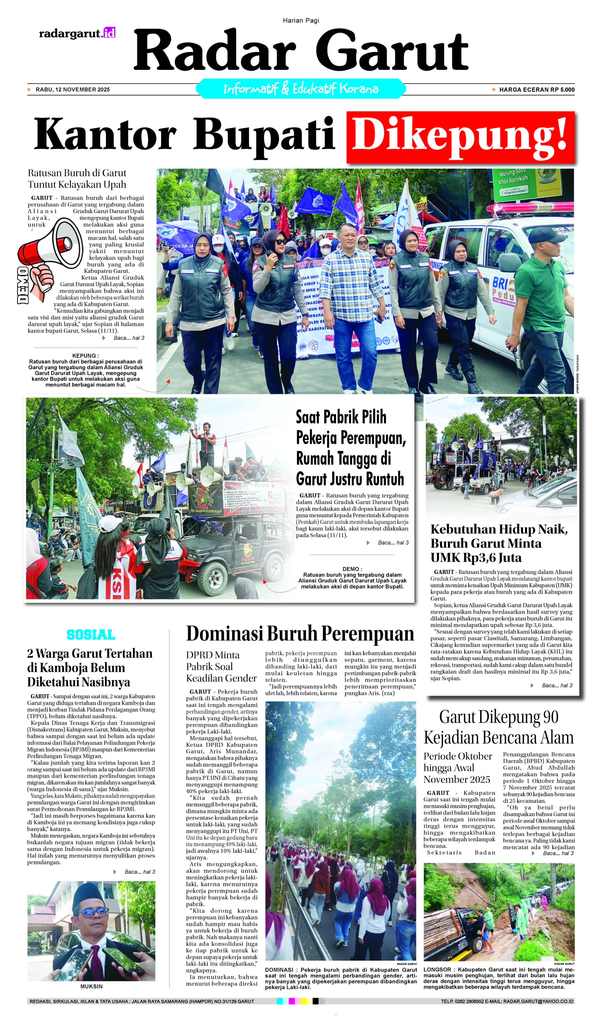 RABU, 12 NOVEMBER 1 HL