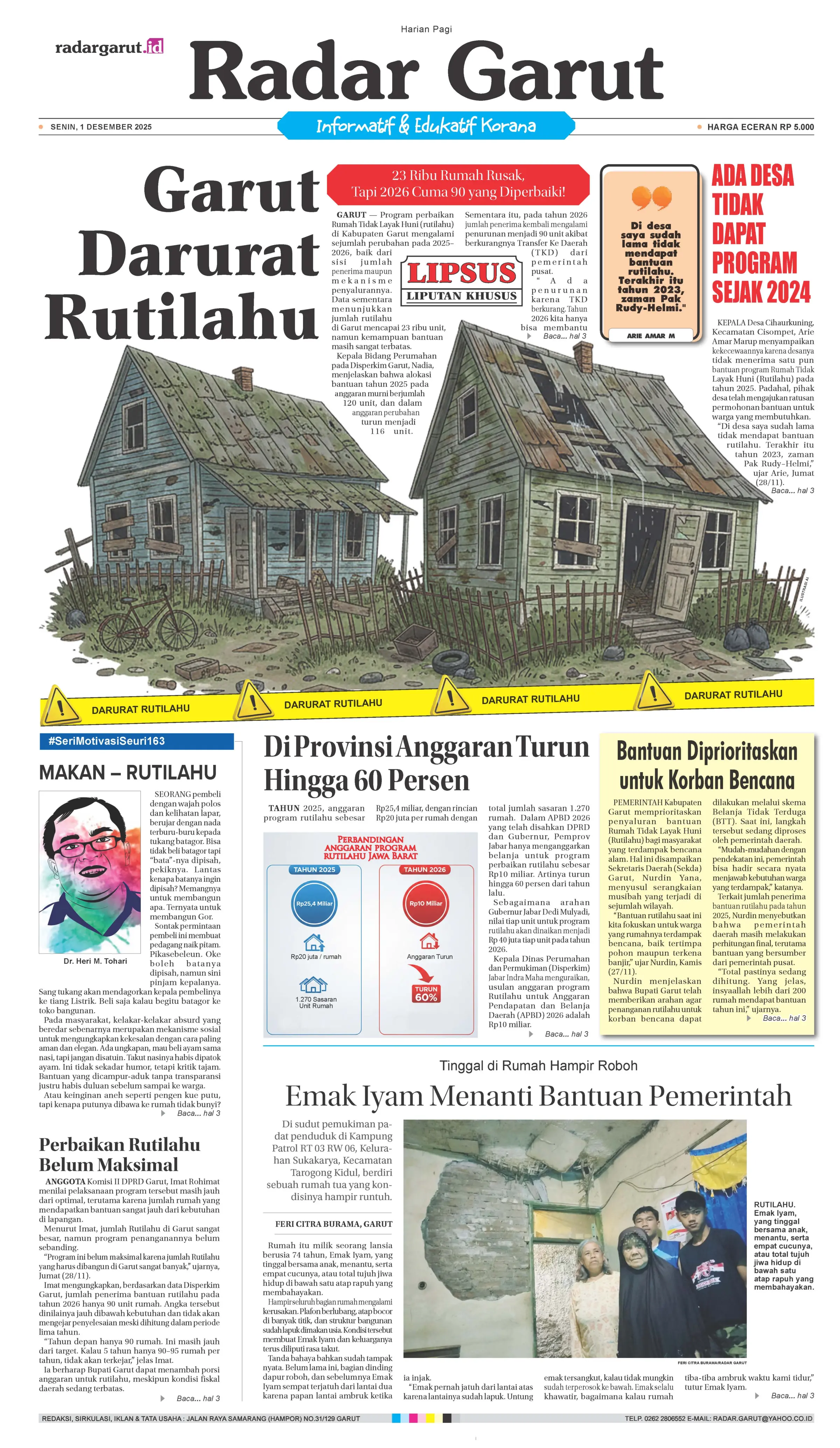 SENIN, 1 DESEMBER 1 HL OK