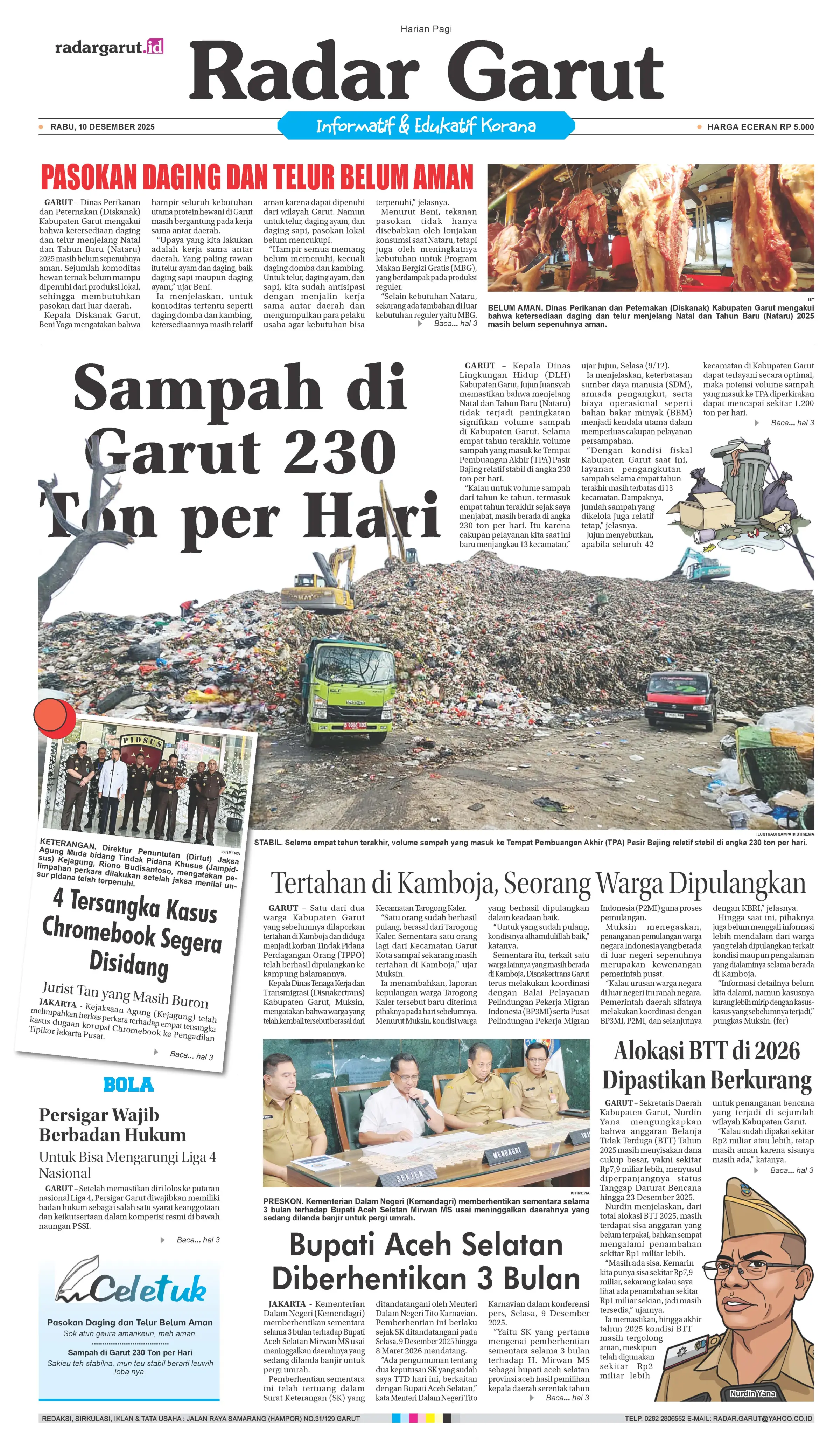 RABU, 10 DESEMBER 1 HL