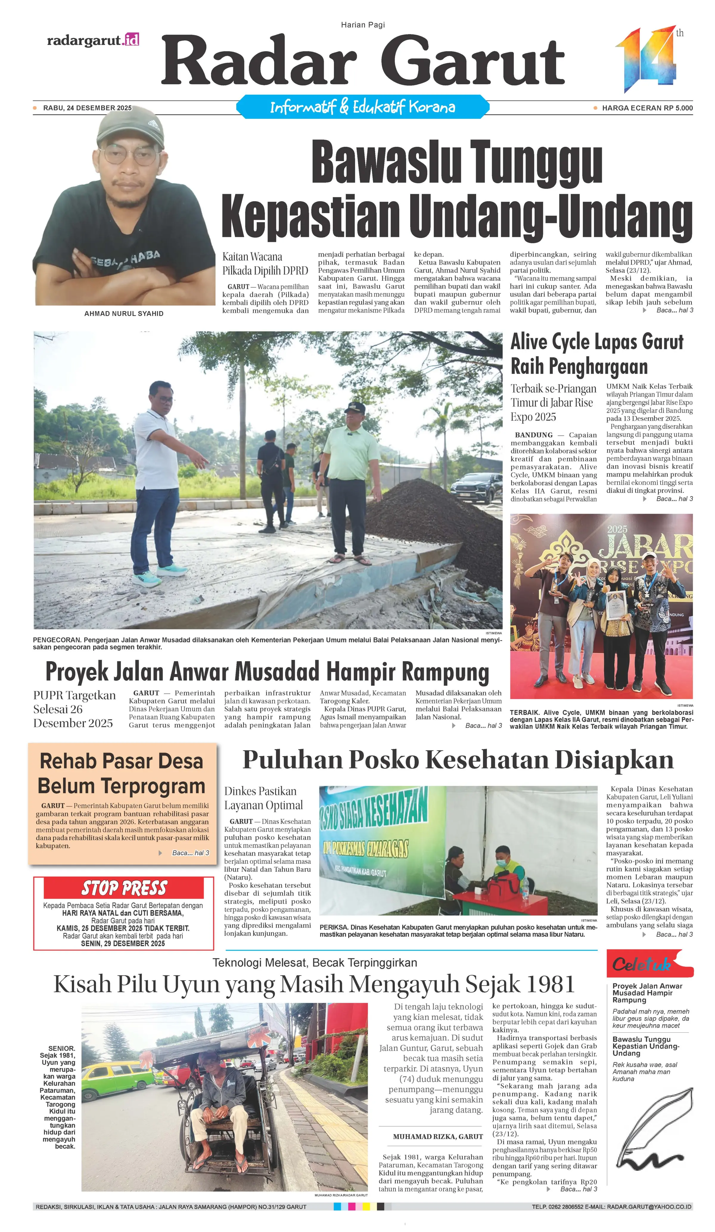 RABU, 24 DESEMBER 1 HL