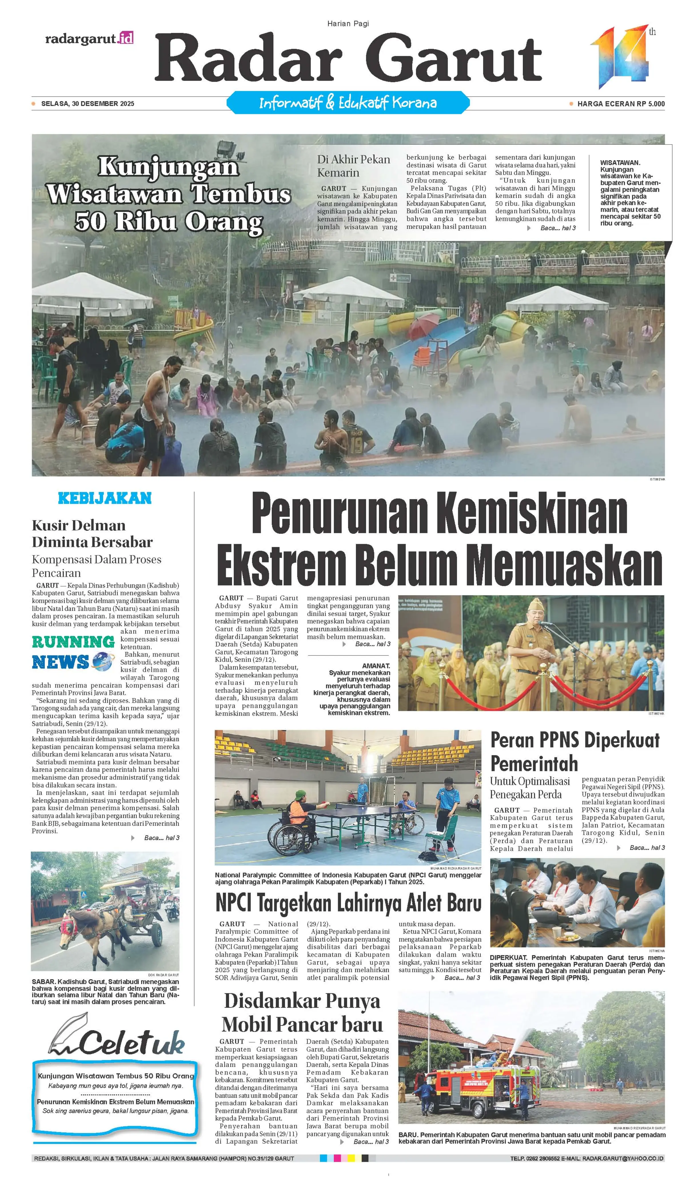 SELASA, 30 DESEMBER 1 HL