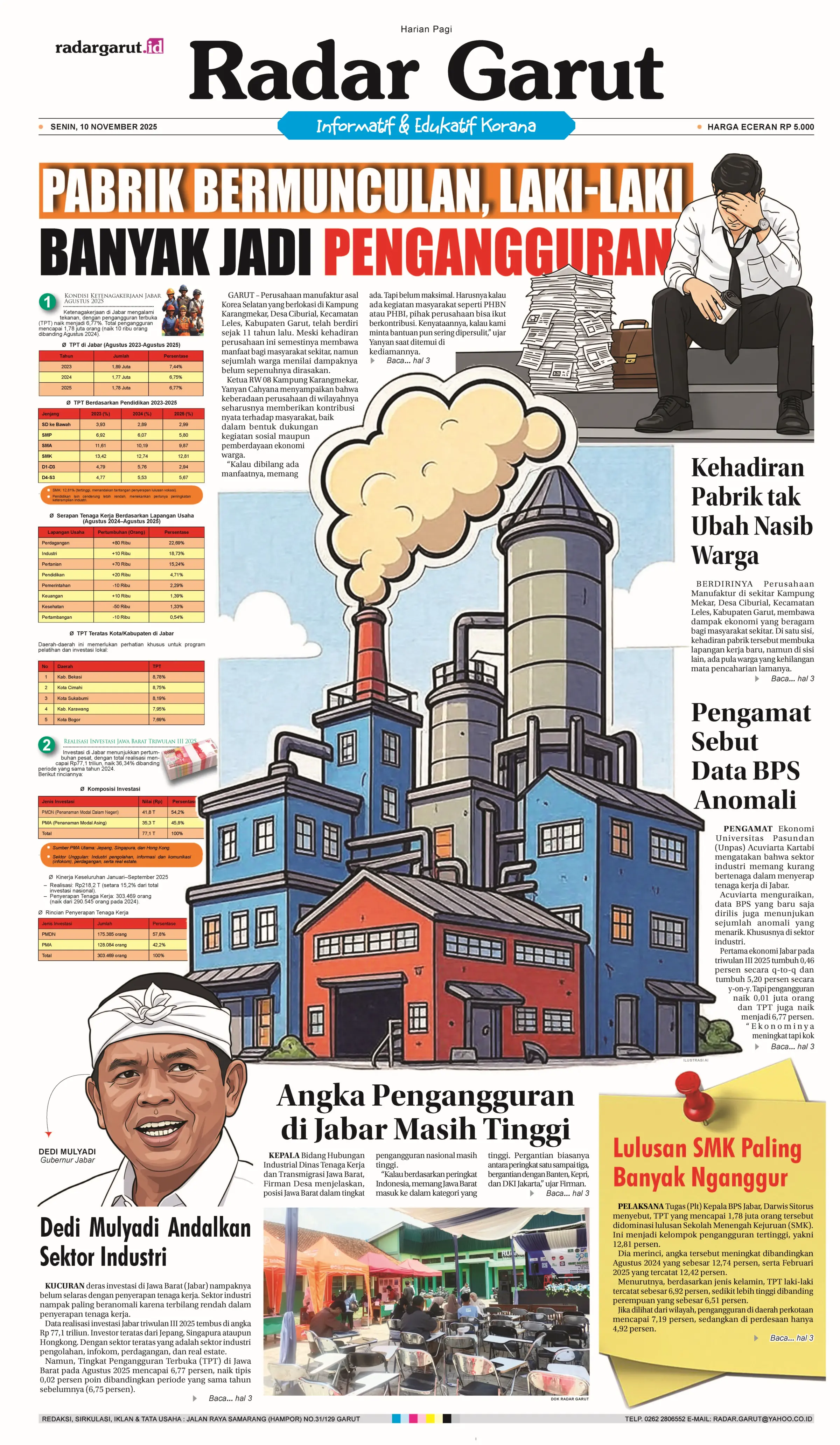 SENIN, 10 NOVEMBER 1 LPSUS