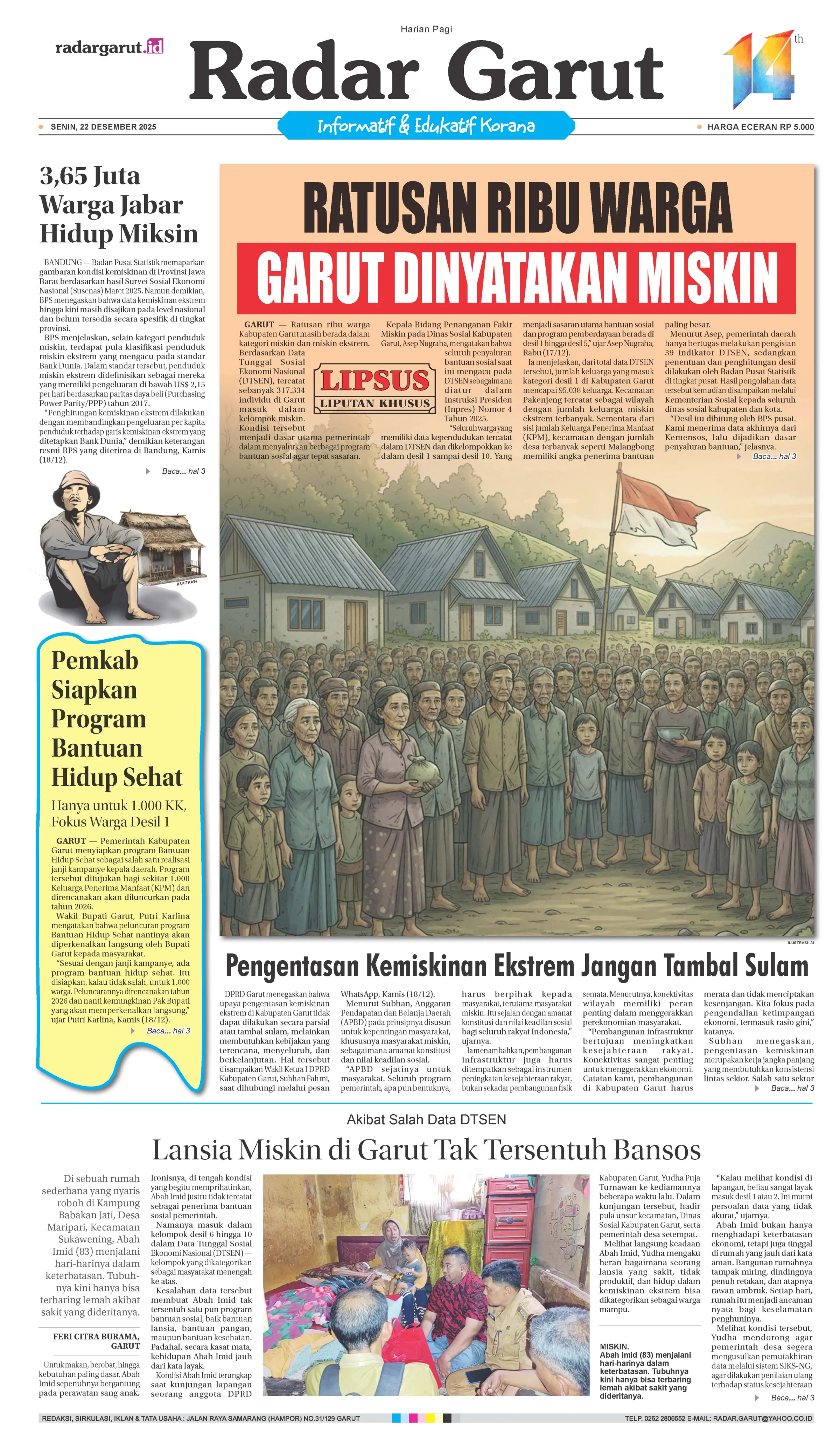 SENIN, 22 DESEMBER 1 HL