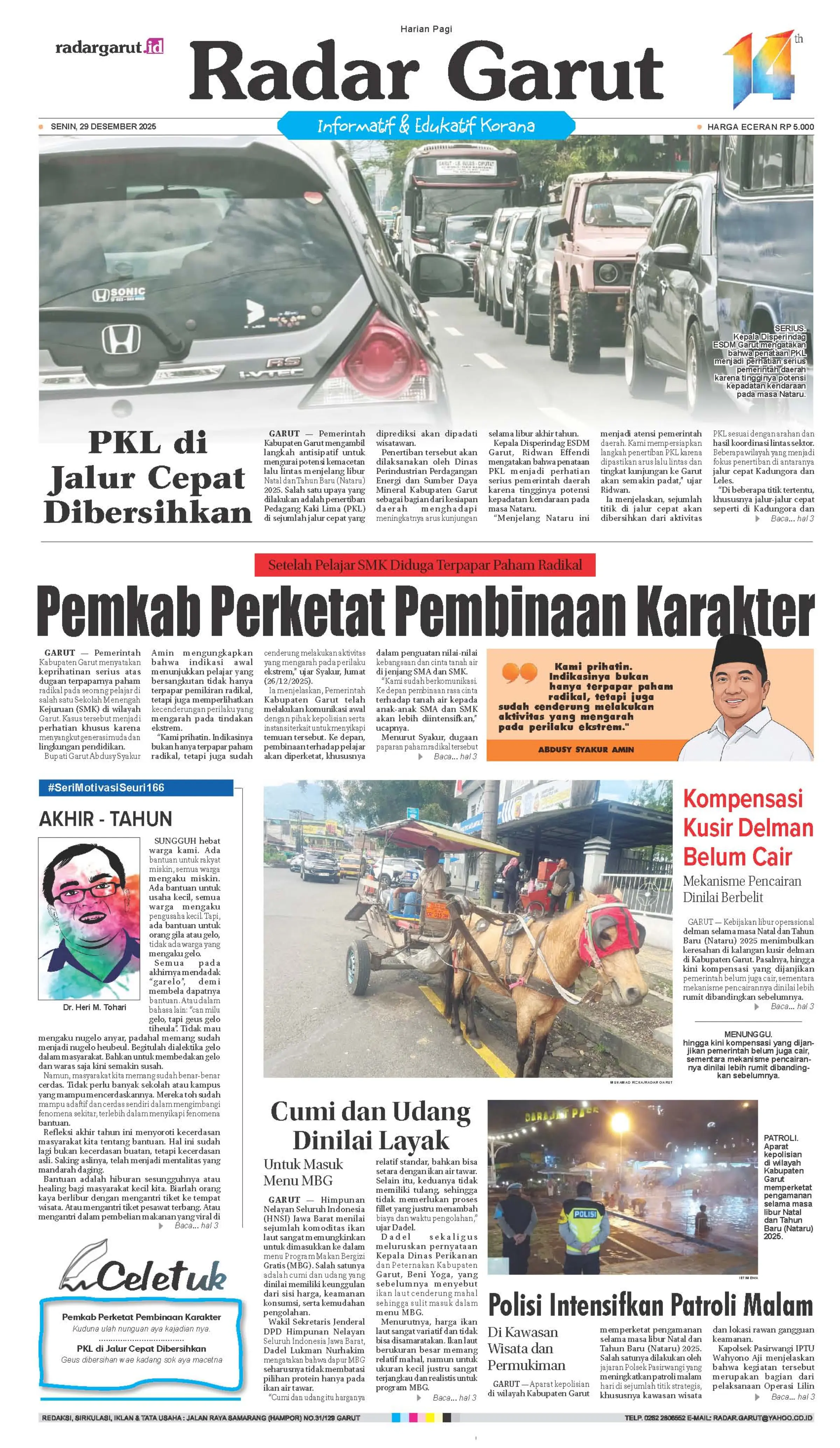 SENIN, 29 DESEMBER 1 HL