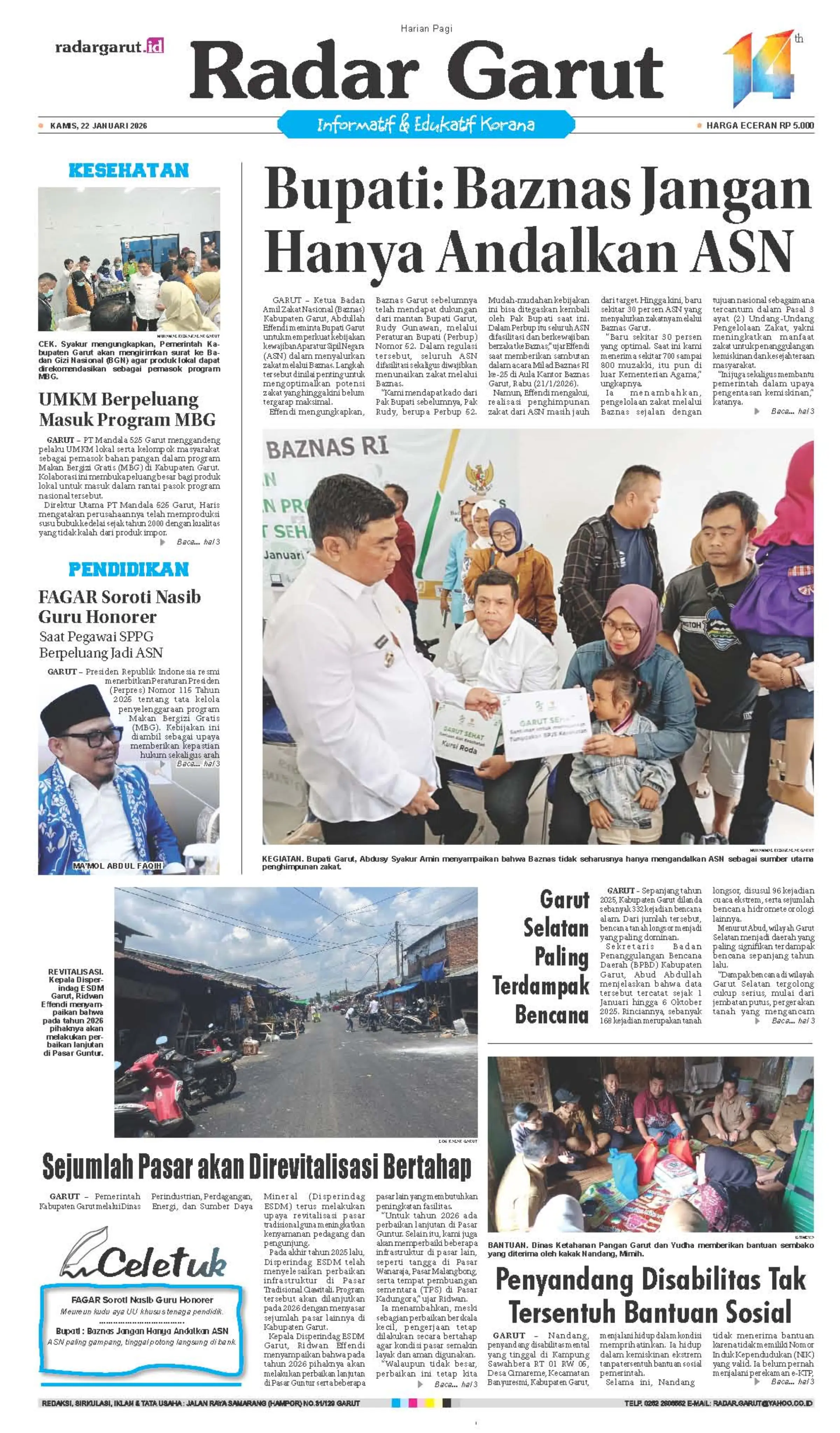 KAMIS, 22 JANUARI 1 HL