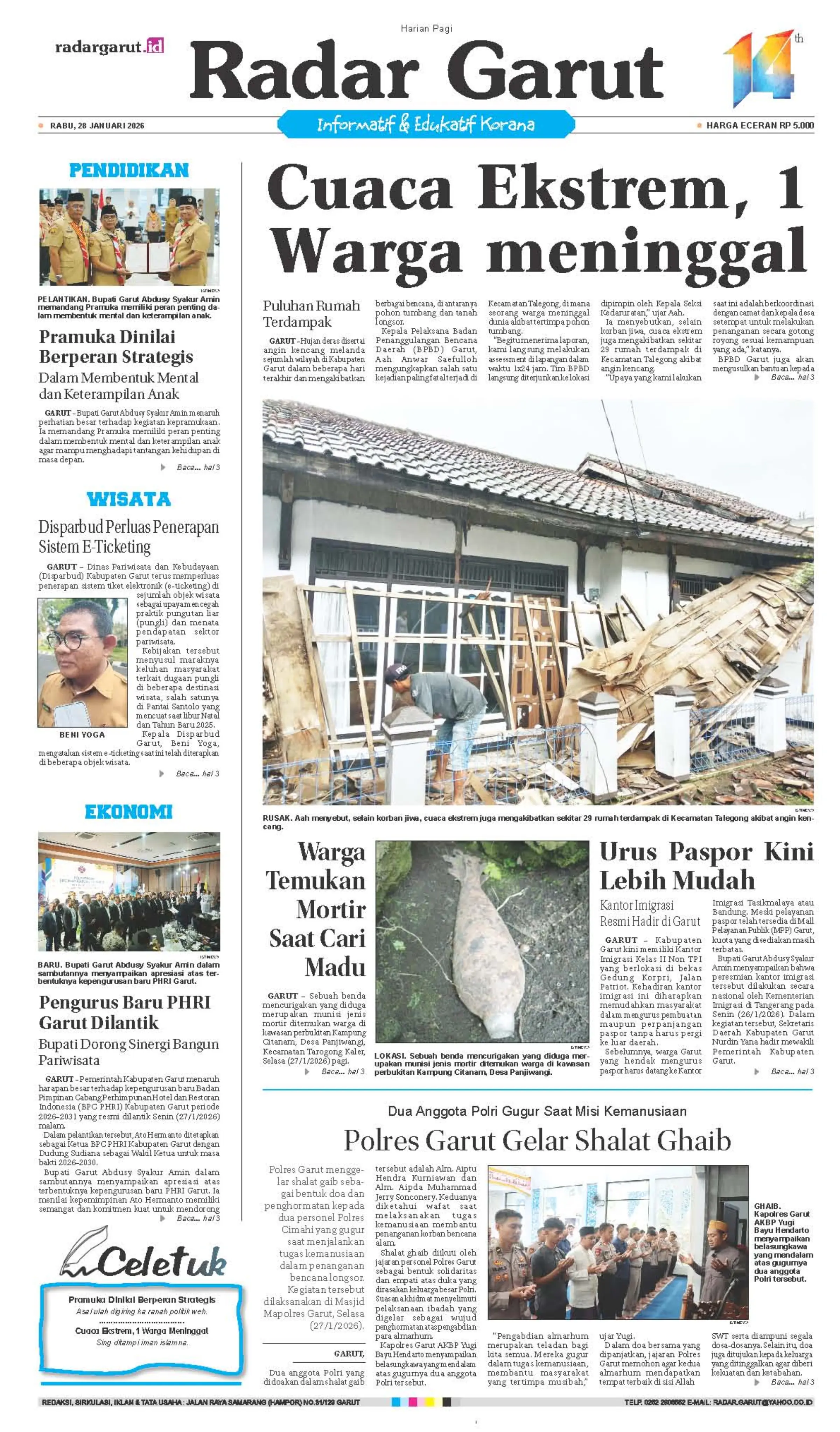 RABU, 28 JANUARI 1 HL