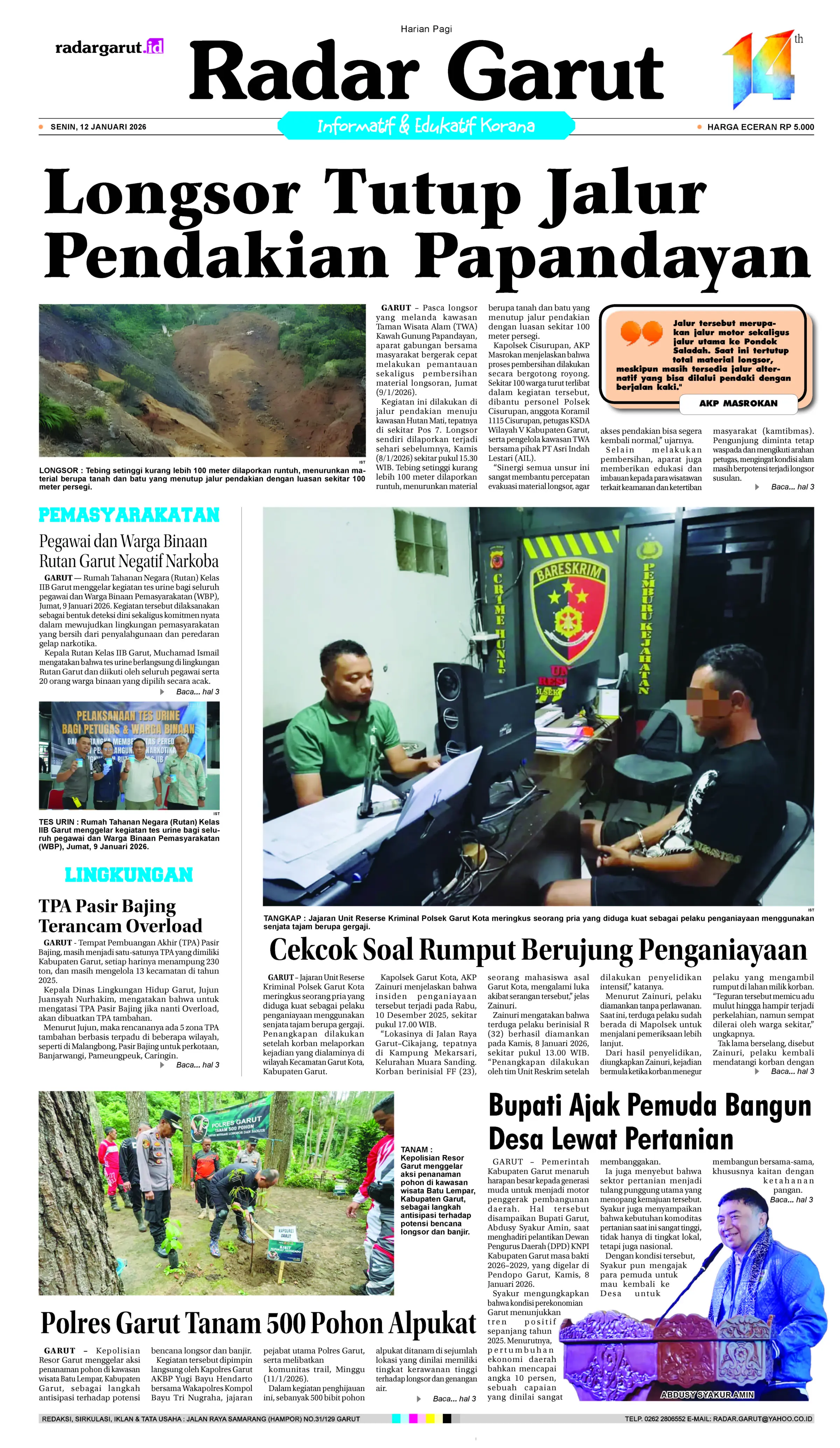 SENIN, 12 JANUARI 1 HL