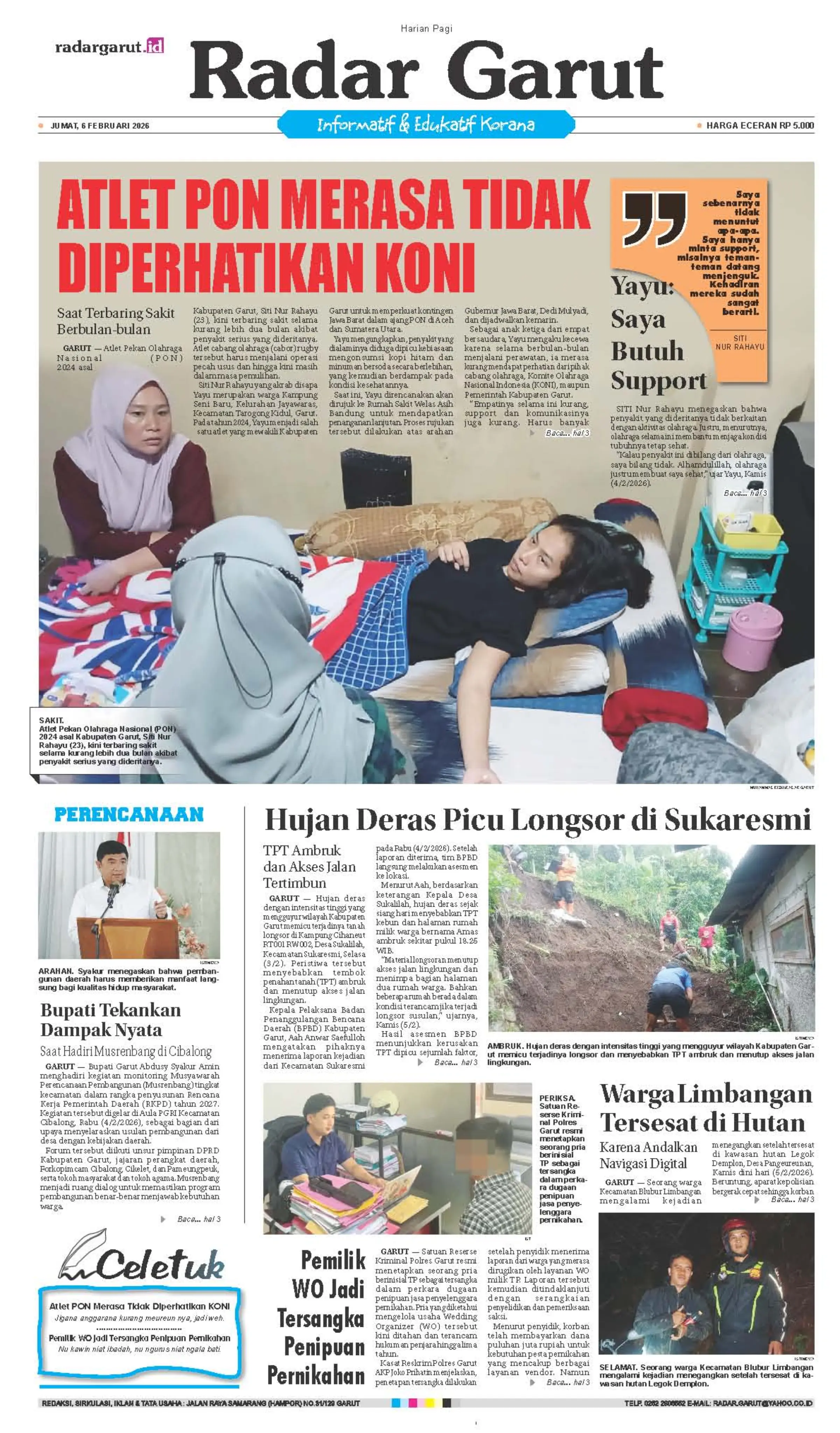 JUMAT, 6 FEBRUARI 1 HL