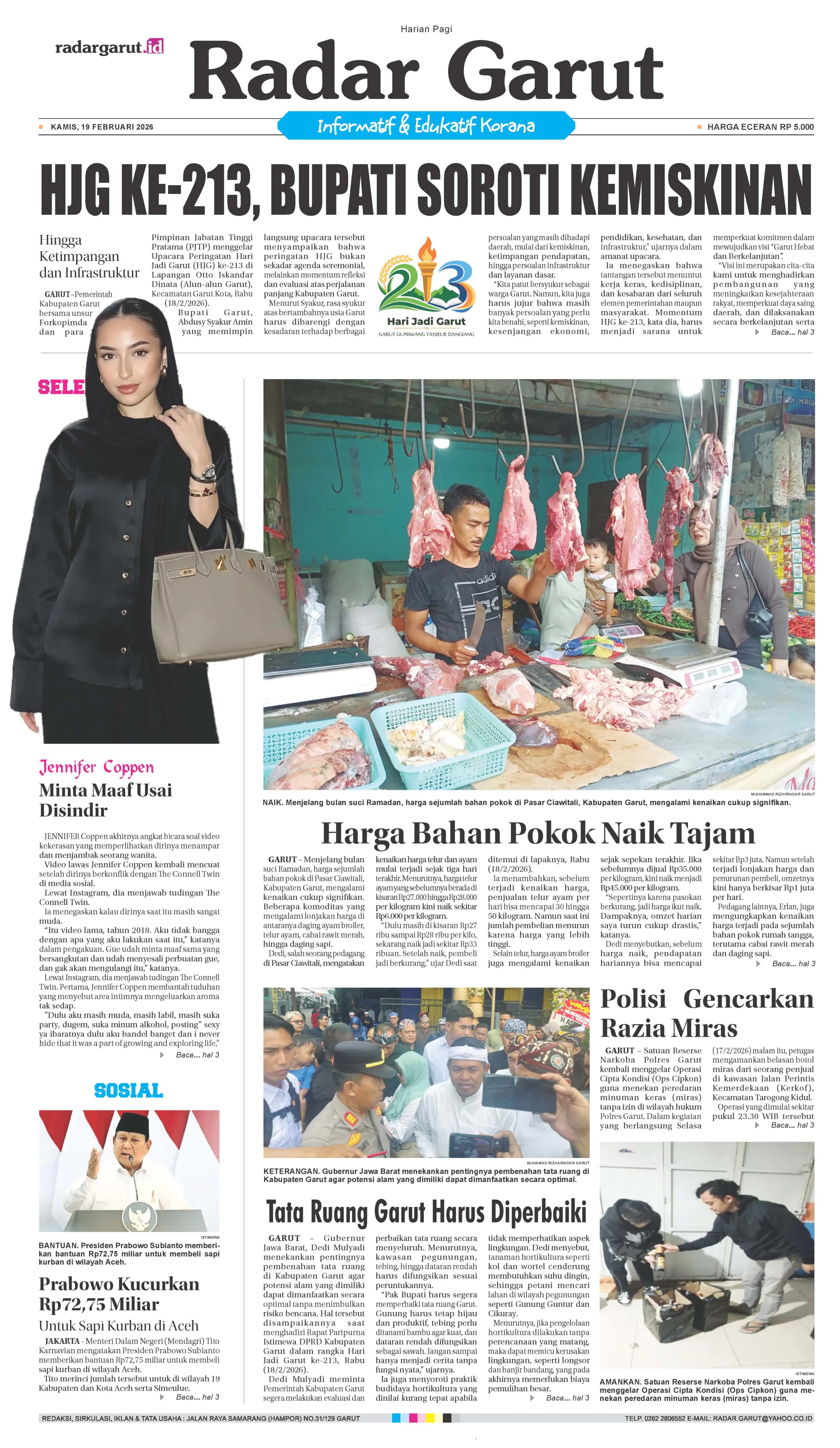 KAMIS, 19 FEBRUARI 1 HL OK